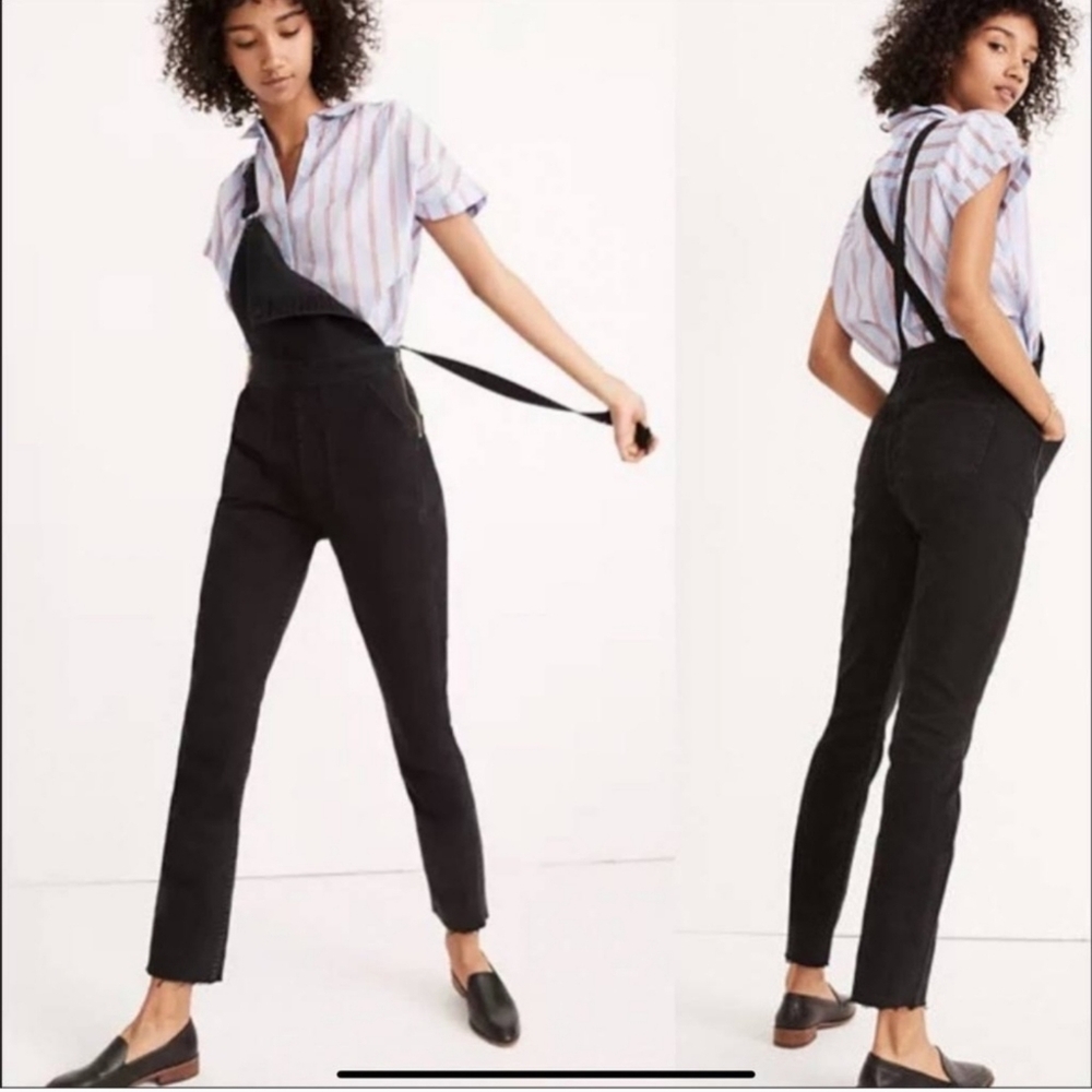 Madewell Black Overalls Sz XS